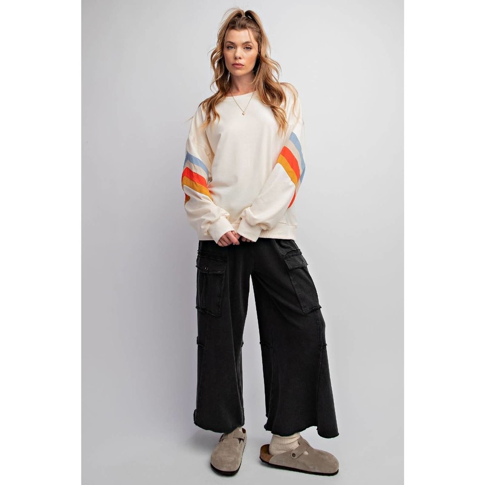 Utility Mineral Washed Cargo Pants - Wide Leg - Picture 3 of 5